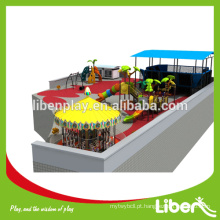 CE padrão para o mais recente design popular de Trampoline Park com equipamentos de sandbox indoor